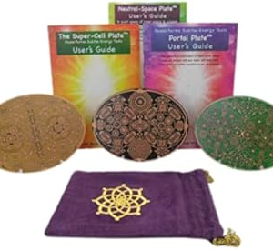 Gifts for The Spiritual Person, Powerforms 3, Neutral Space, Portal, Super Cell, and Velvet Carry Bag
