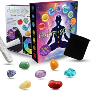 Chakra Stones Healing Crystals Set | 7 Reiki Healing Stones for Healing and Recharging