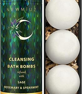 Sage Bath Bombs Spiritual Bath Energy Clearing Protection