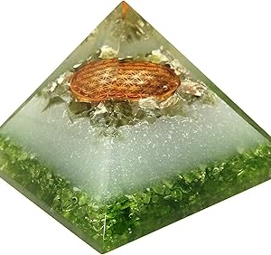 Moldavite Orgone Pyramid ? Energy Generator for Healing