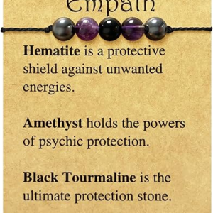 Crystal Healing Stones Bracelet Empath