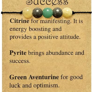 Crystal Healing Stones Bracelet Success