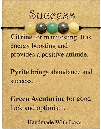 Crystal Healing Stones Bracelet Success