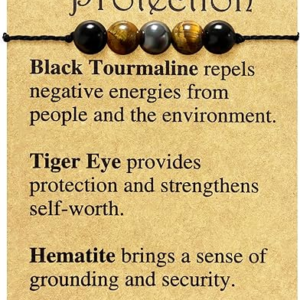 Crystal Healing Stones Bracelet Protection