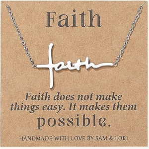 Faith Cross Necklace