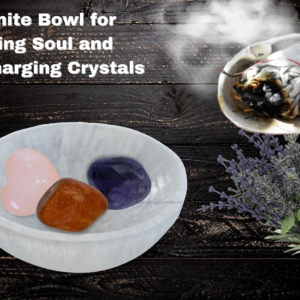 4" Round Selenite Crystal to Charge your Healing Stones and Crystals