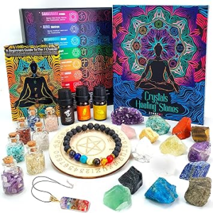 Crystals and Healing Stones Set 31Pcs