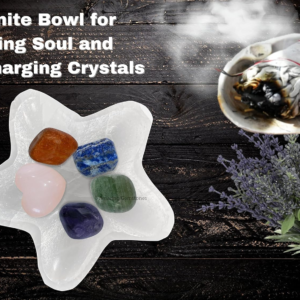 4" Star Selenite Crystal to Charge your Healing Stones and Crystals
